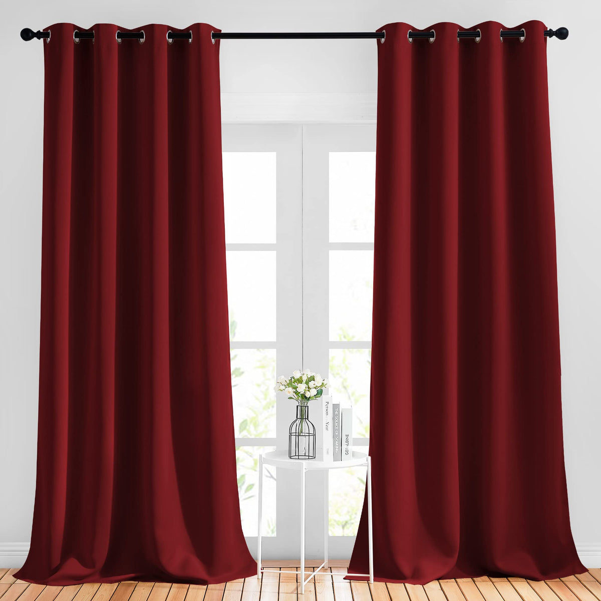 NICETOWN Grommet Blackout Room Darkening Curtains
