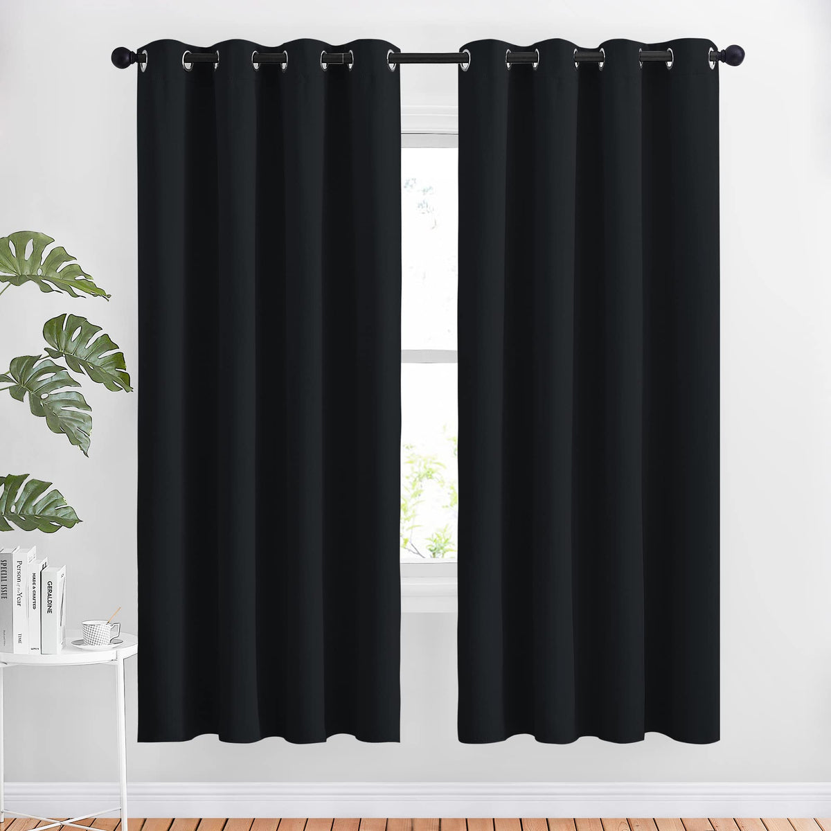 NICETOWN Grommet Blackout Room Darkening Curtains