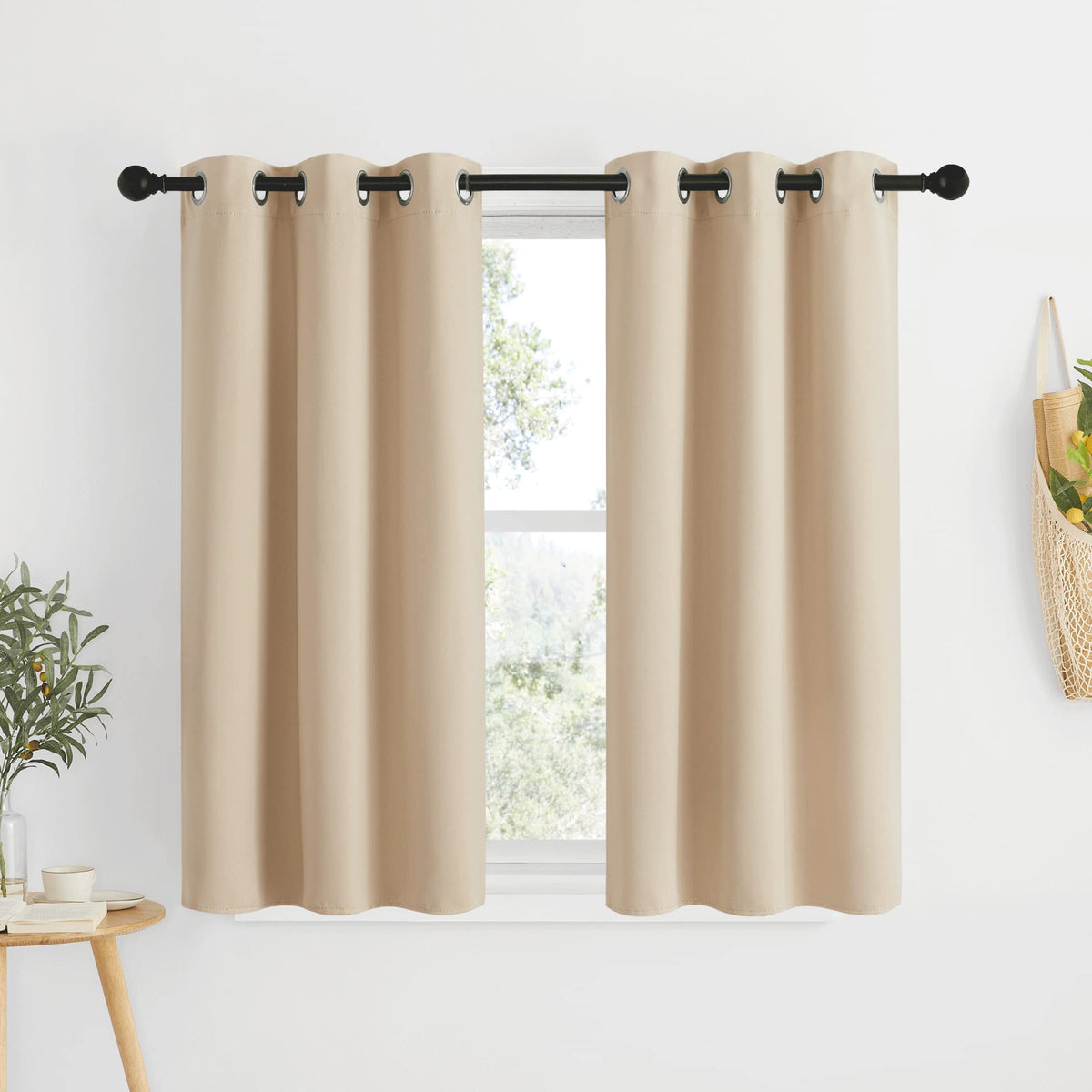 NICETOWN Grommet Blackout Room Darkening Curtains