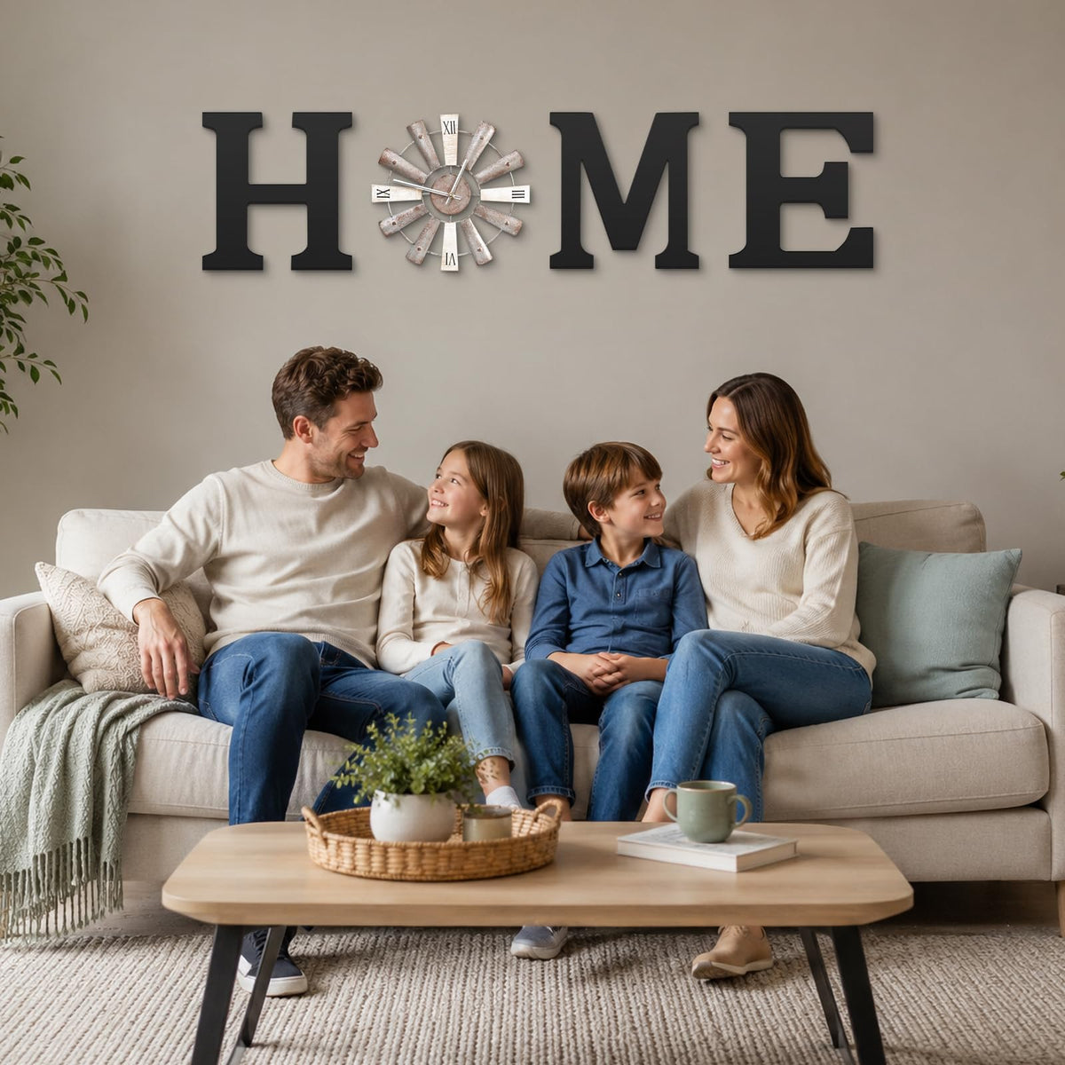 ZAZIWZ Home Sign Wall Decor