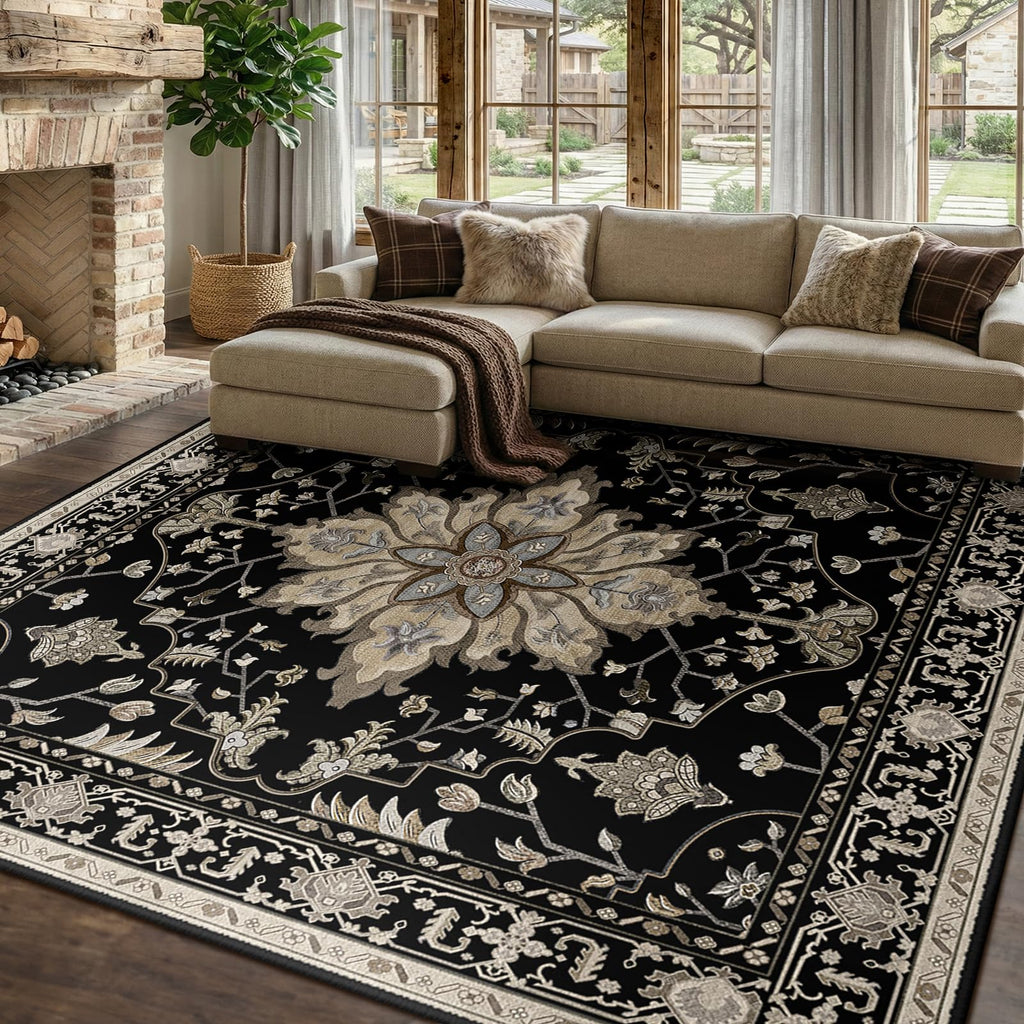 RELEANY Washable Area Rug
