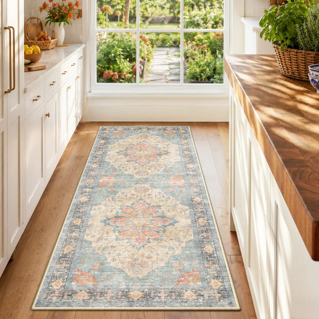 RELEANY Washable Area Rug