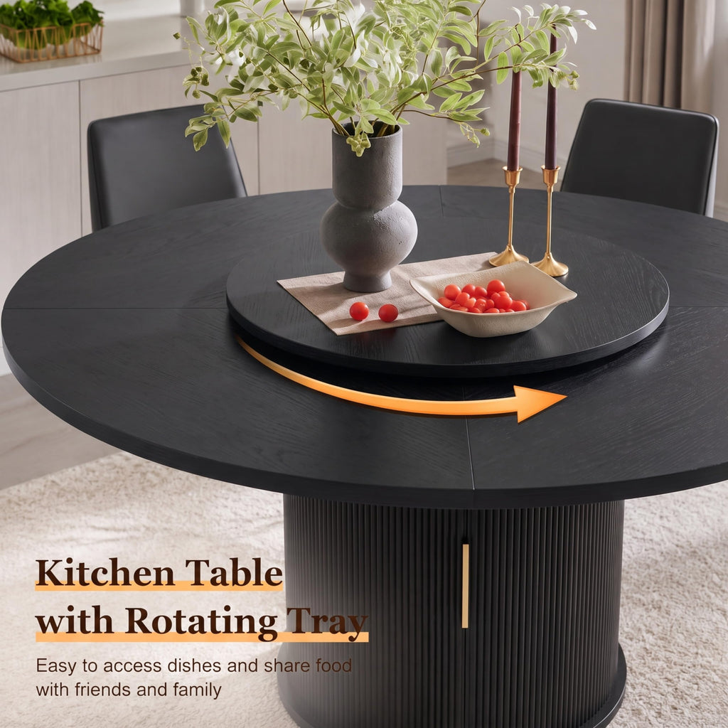 Andehomy Round Dining Table-W1162