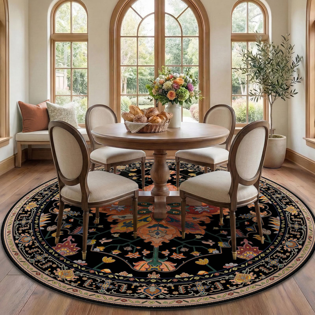 RELEANY Washable Area Rug