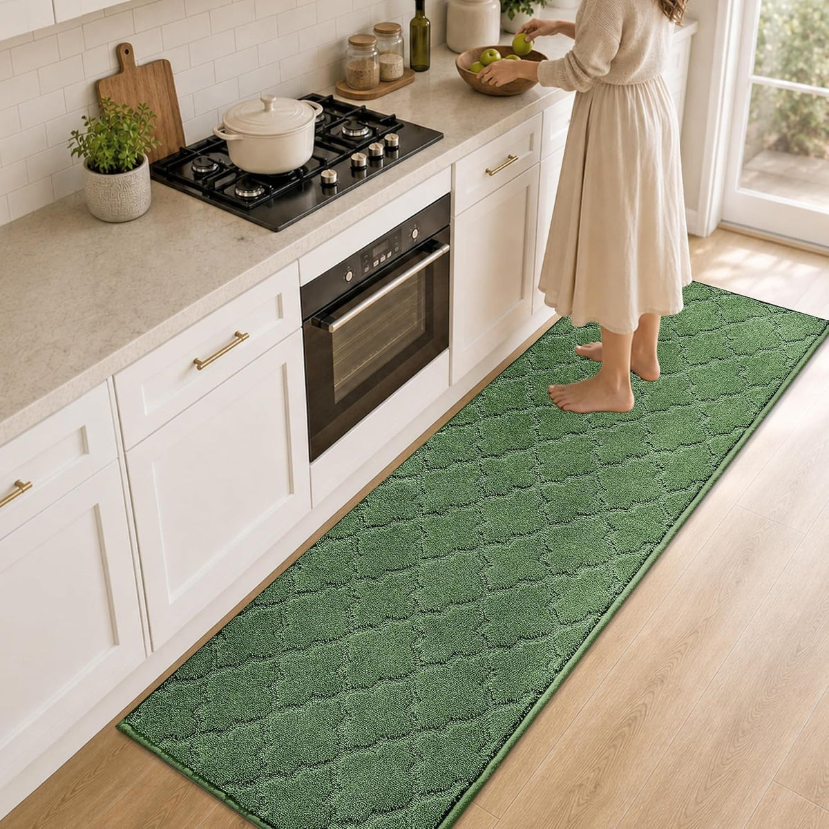 COSY HOMEER Absorbent Non-Skid Kitchen Runner Mat