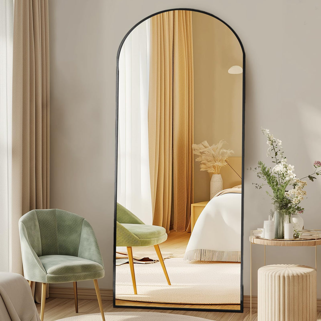 DUMOS Mirror Full Length Floor, Full Body Standing Mirror