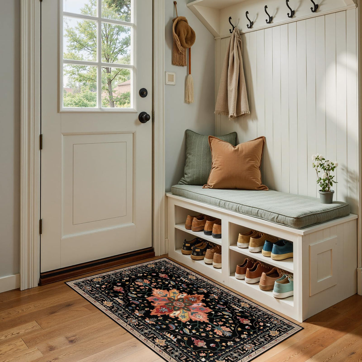 RELEANY Washable Area Rug