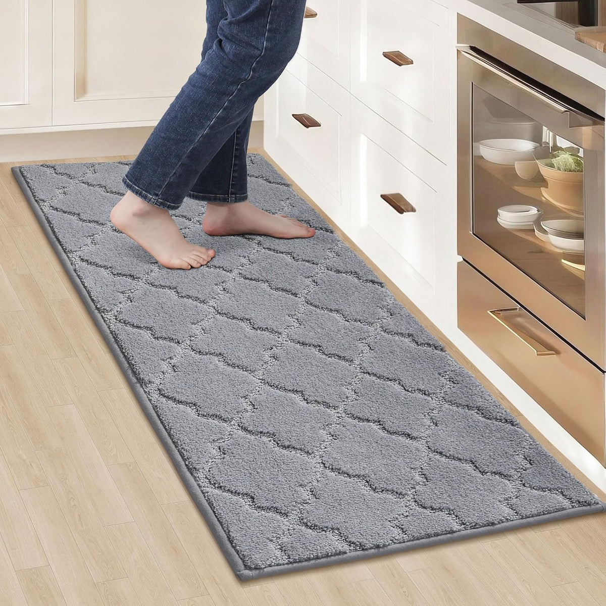 COSY HOMEER Absorbent Non-Skid Kitchen Runner Mat