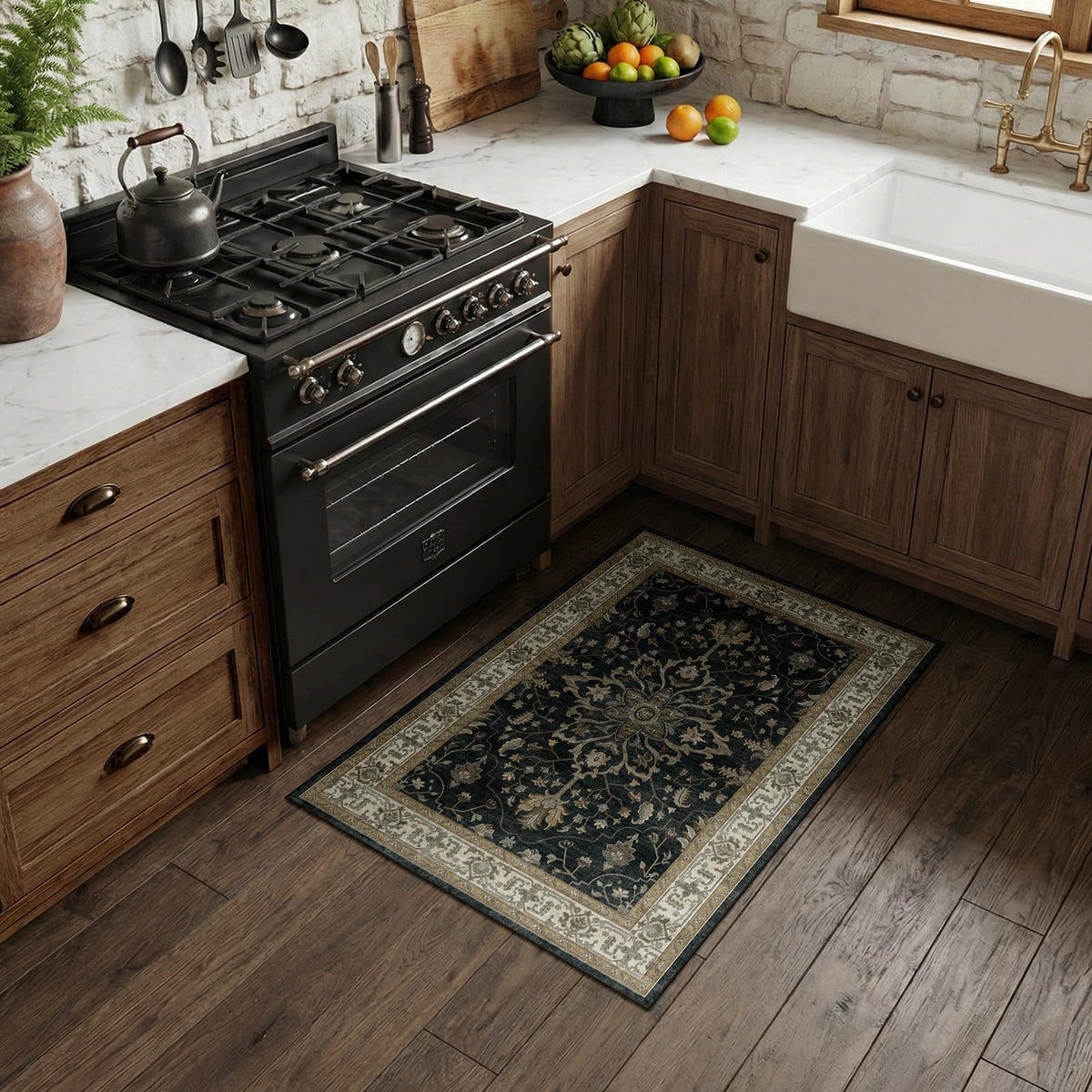 RELEANY Washable Area Rug