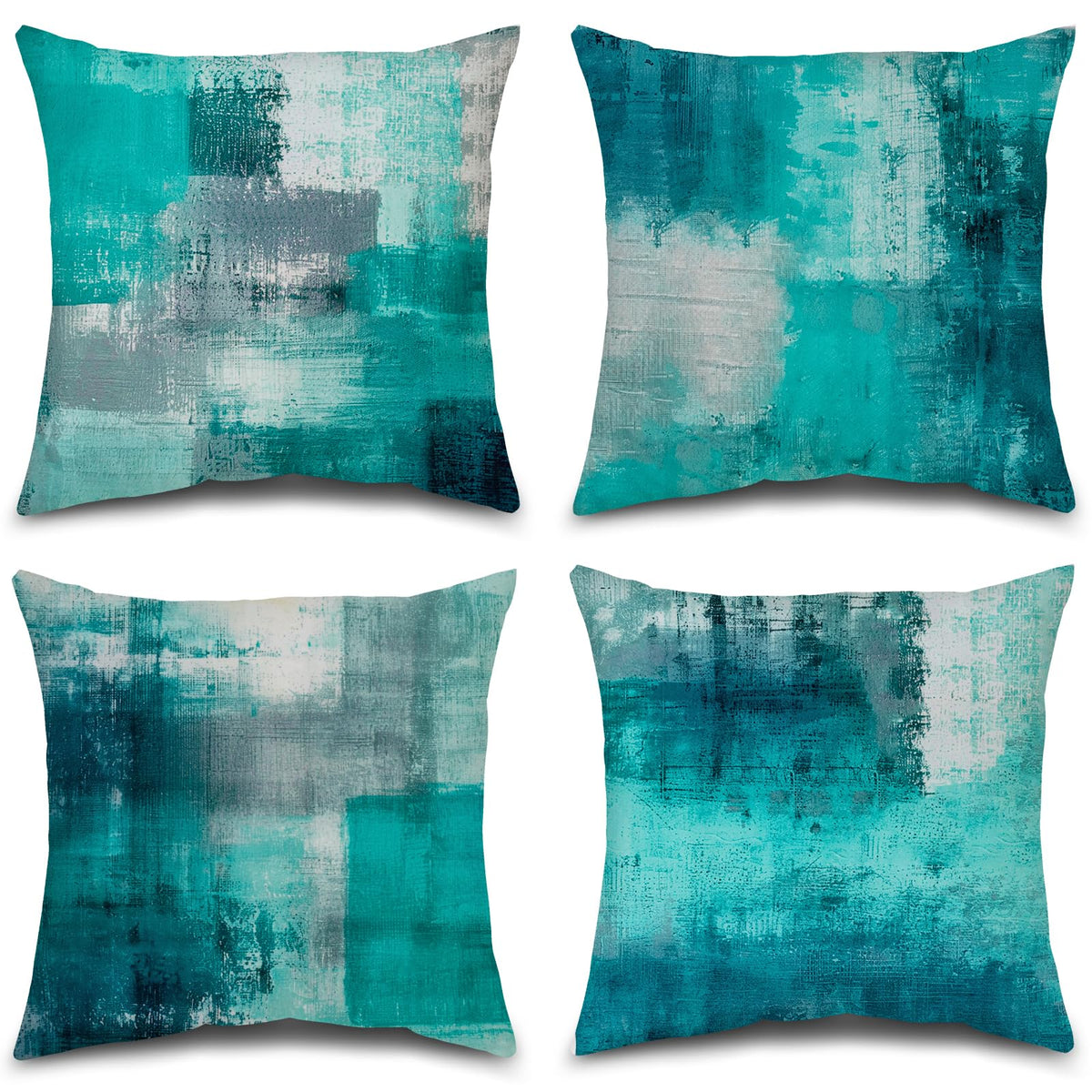 Balaena Abstract Art Decorative Throw Pillow Covers