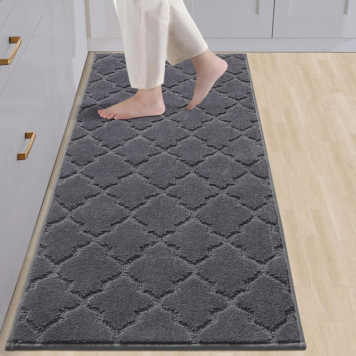 COSY HOMEER Absorbent Non-Skid Kitchen Runner Mat