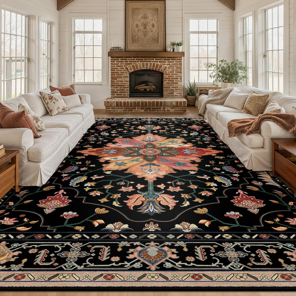 RELEANY Washable Area Rug