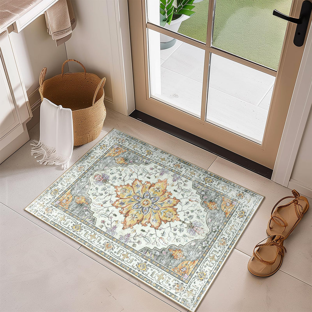 RELEANY Washable Area Rug