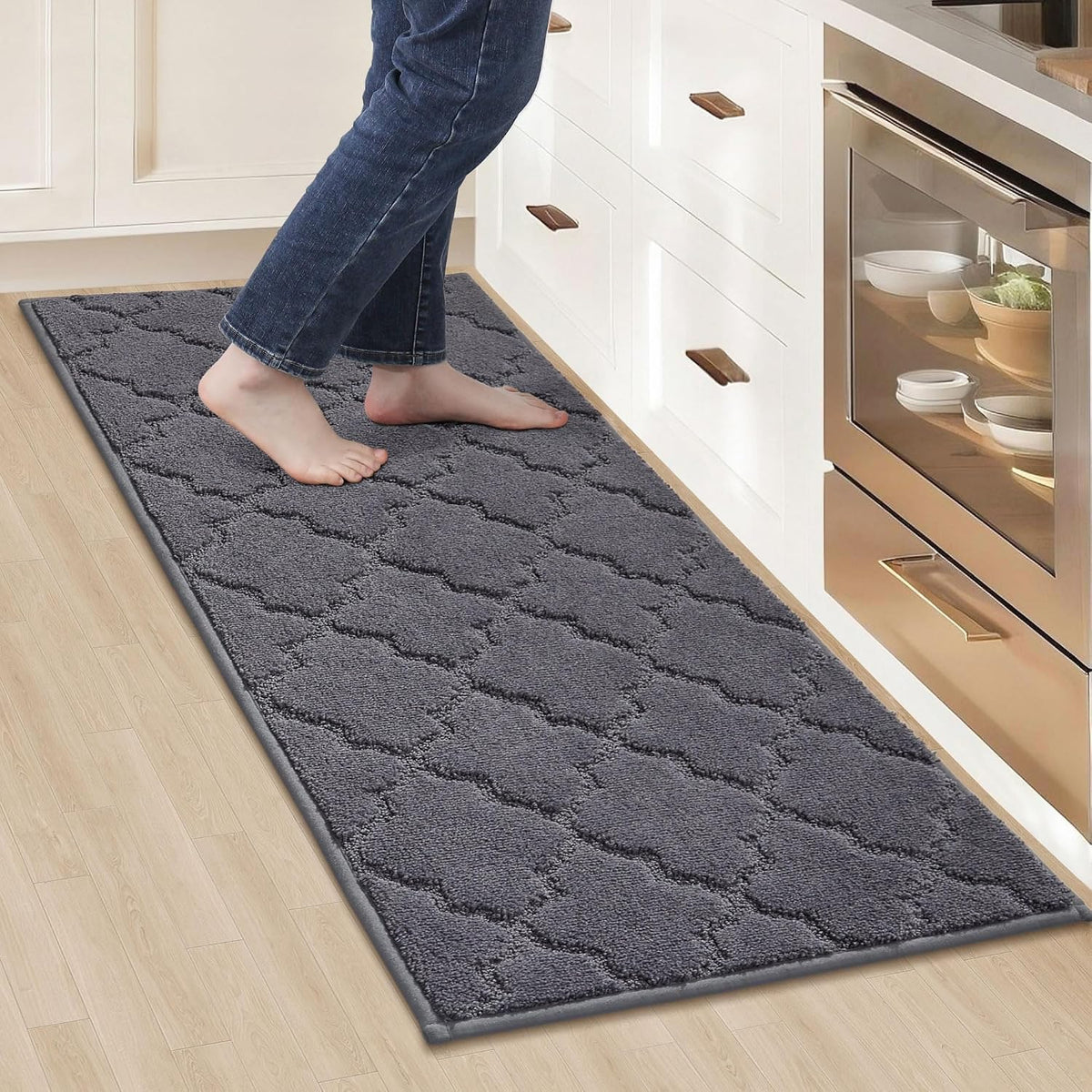 COSY HOMEER Absorbent Non-Skid Kitchen Runner Mat