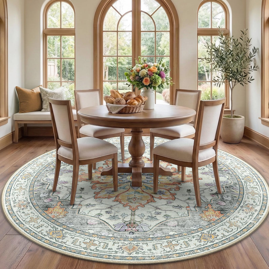 RELEANY Washable Area Rug