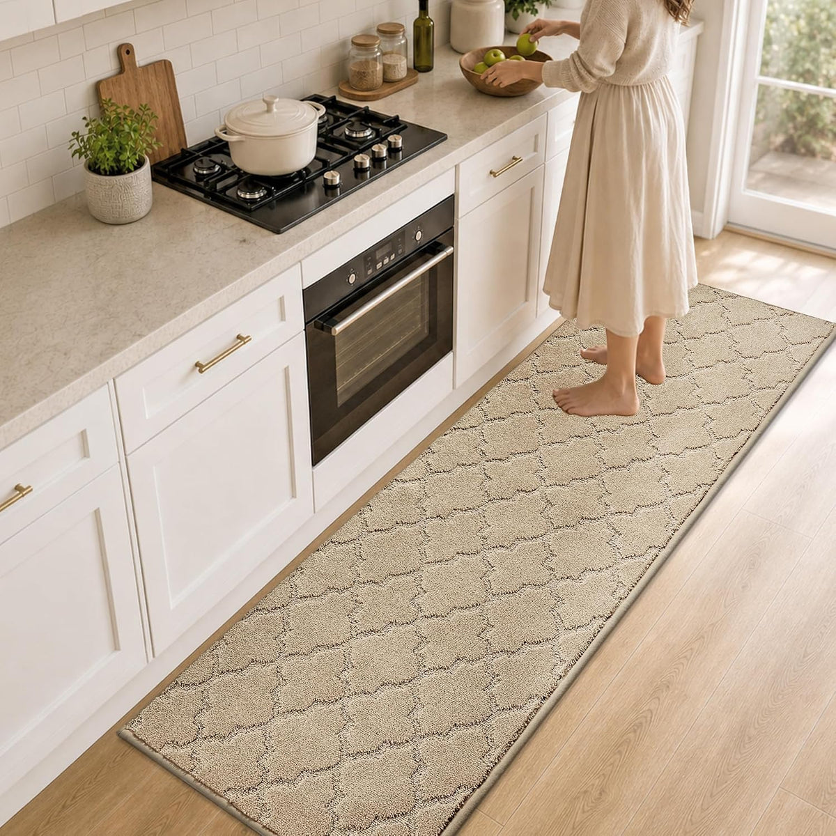 COSY HOMEER Absorbent Non-Skid Kitchen Runner Mat