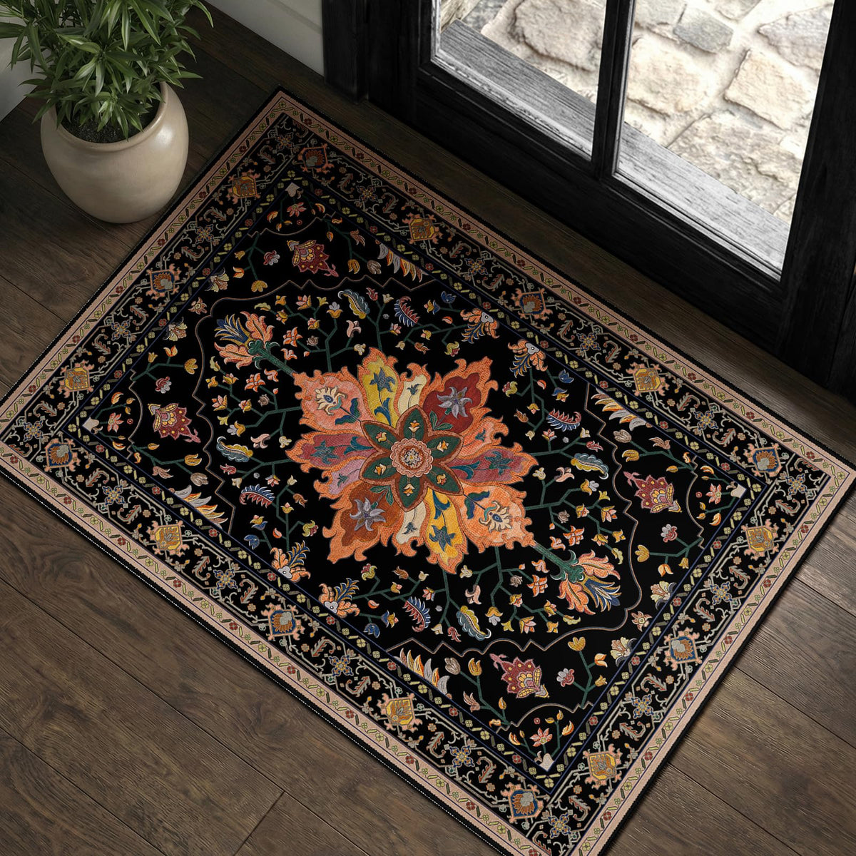 RELEANY Washable Area Rug