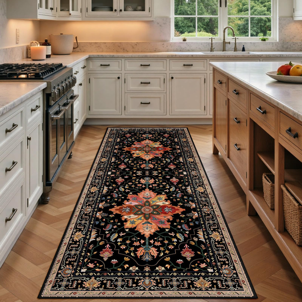 RELEANY Washable Area Rug