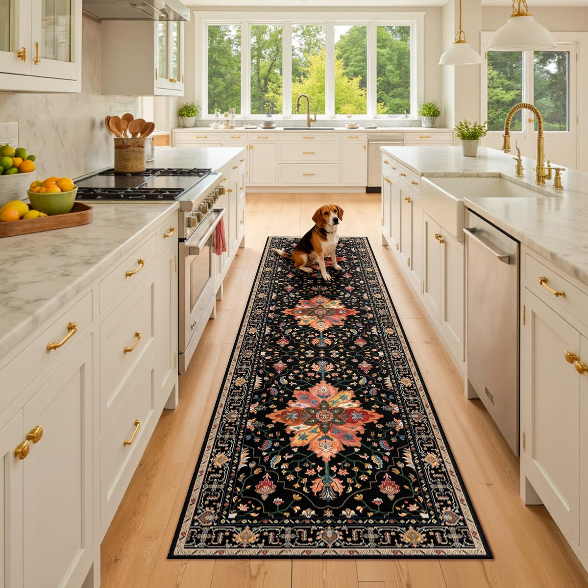 RELEANY Washable Area Rug