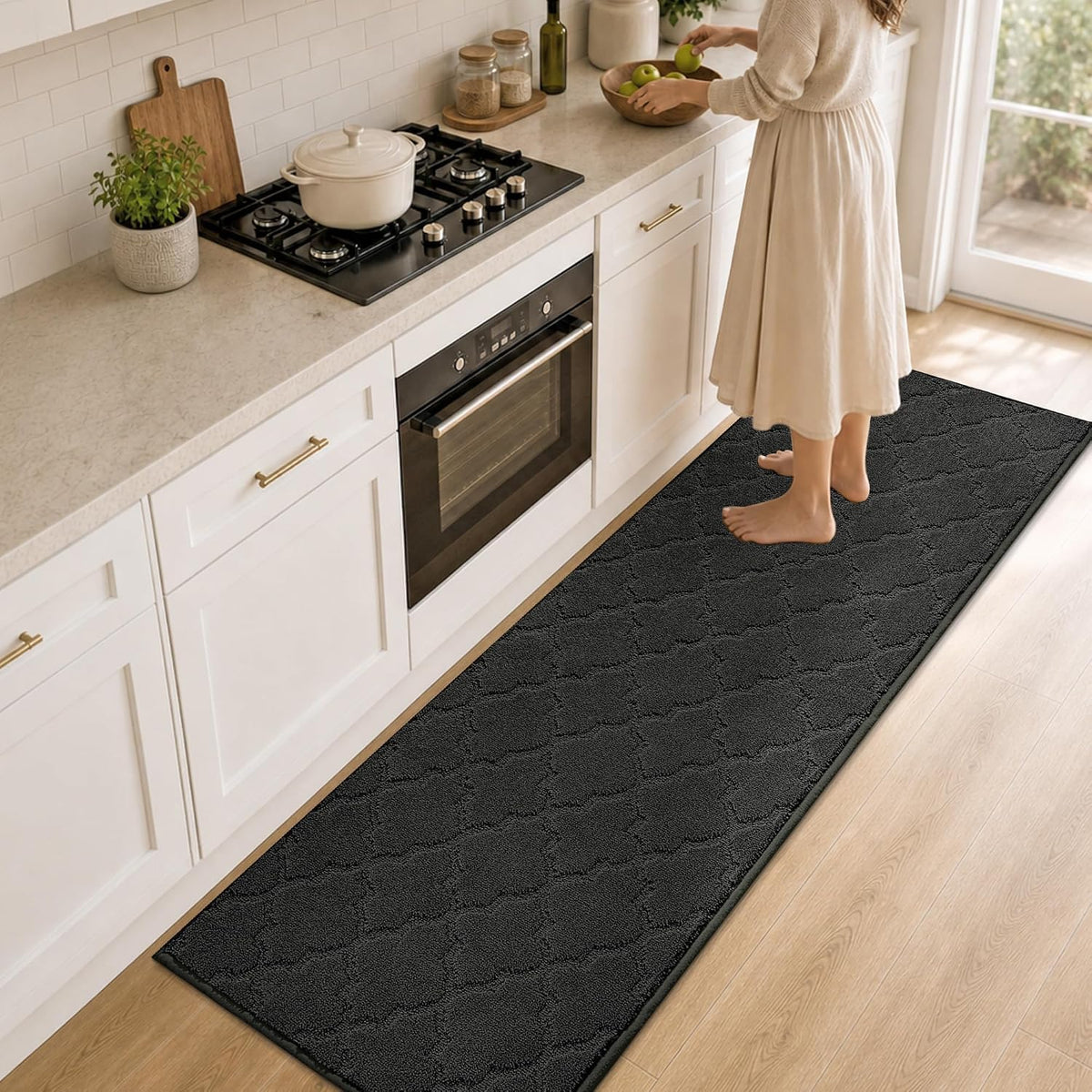 COSY HOMEER Absorbent Non-Skid Kitchen Runner Mat