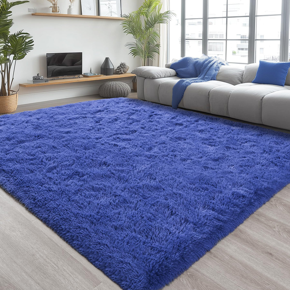 Chicrug Soft Runner Rug for Bedroom Living Room Plush Fluffy Rug 2x10