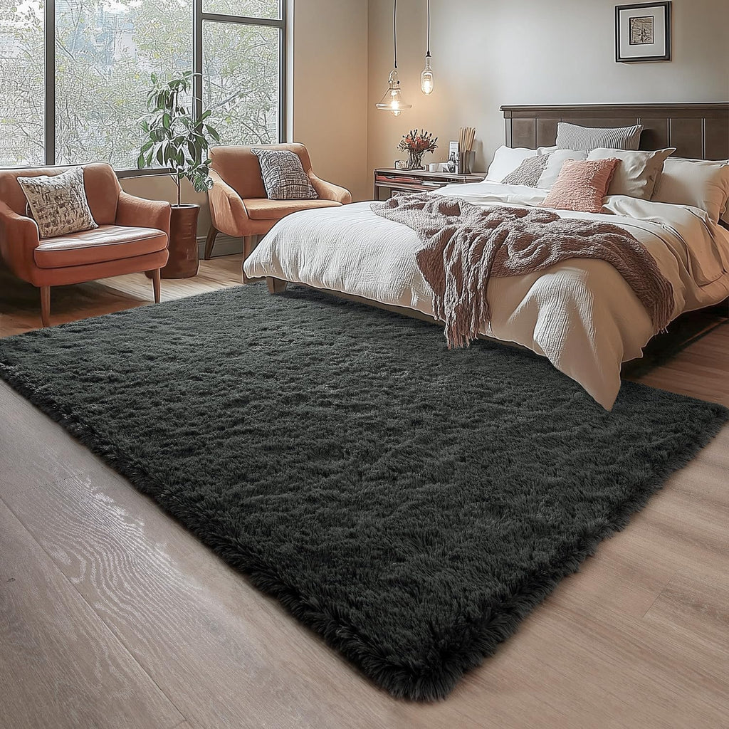 Chicrug Soft Runner Rug for Bedroom Living Room Plush Fluffy Rug 2x10