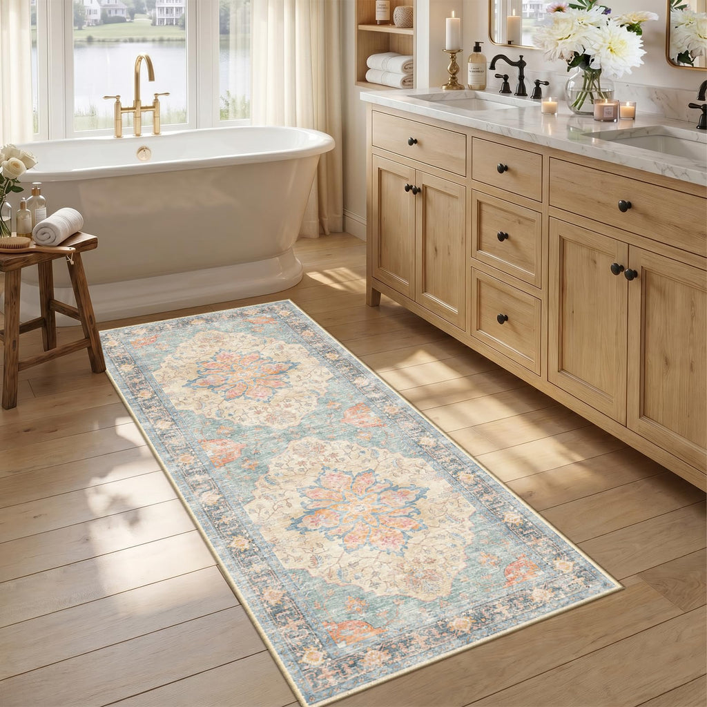 RELEANY Washable Area Rug