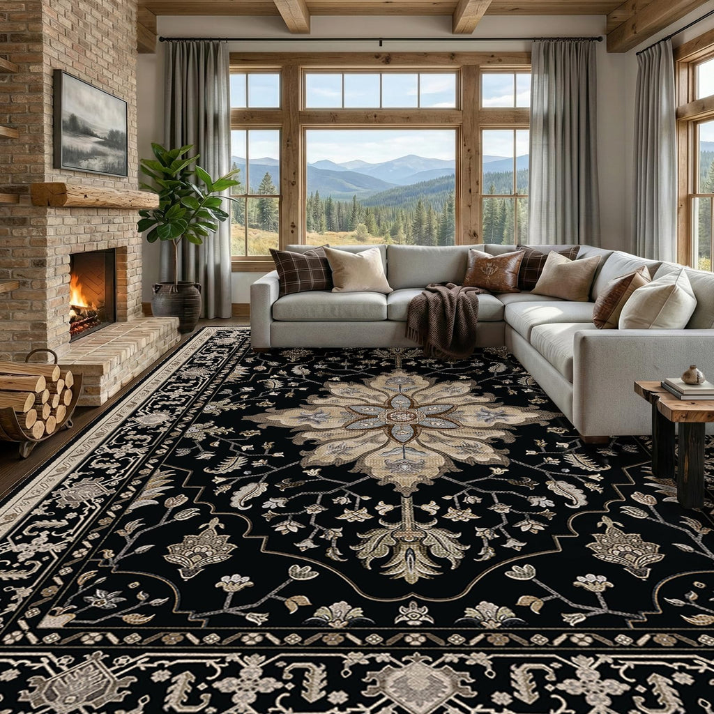 RELEANY Washable Area Rug