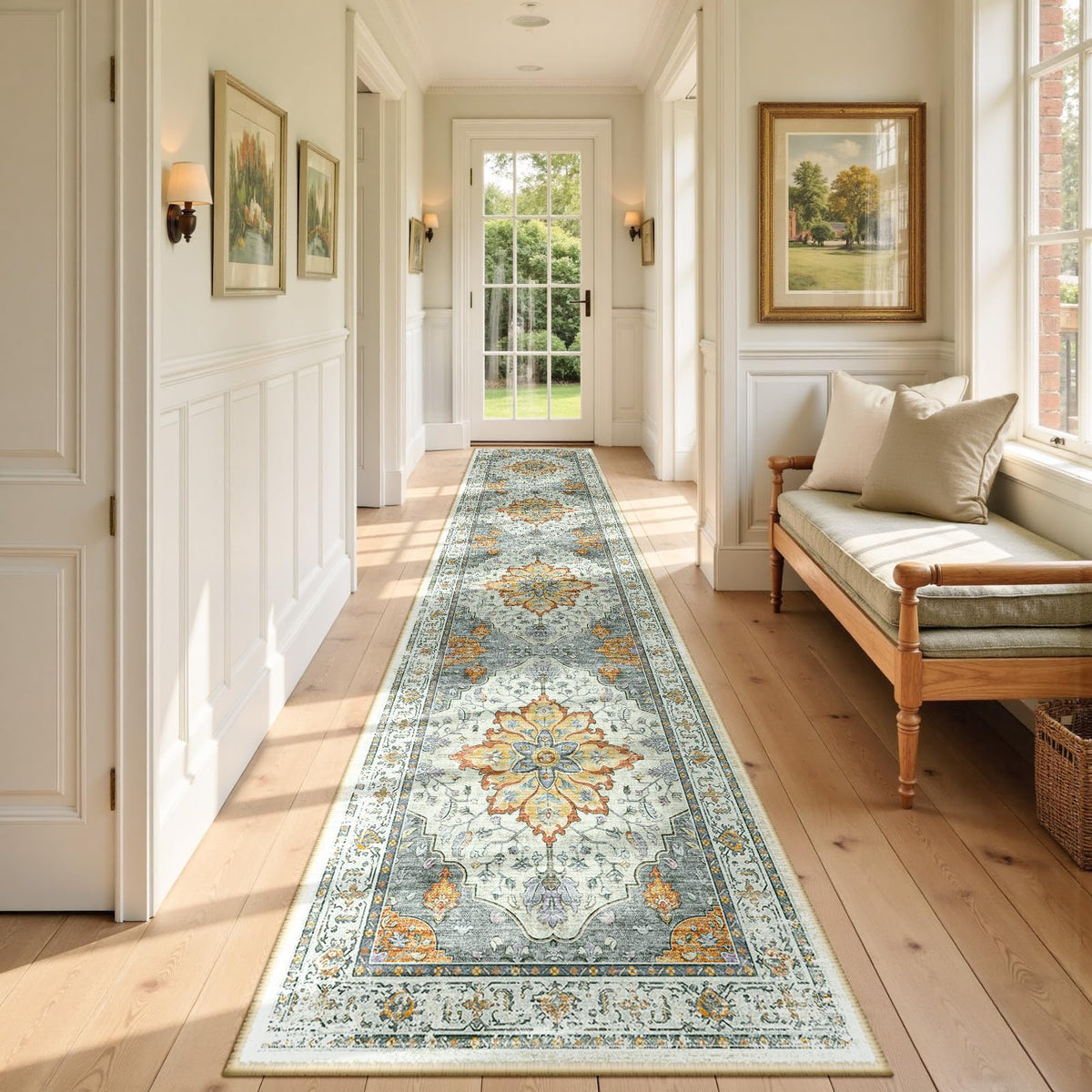 RELEANY Washable Area Rug
