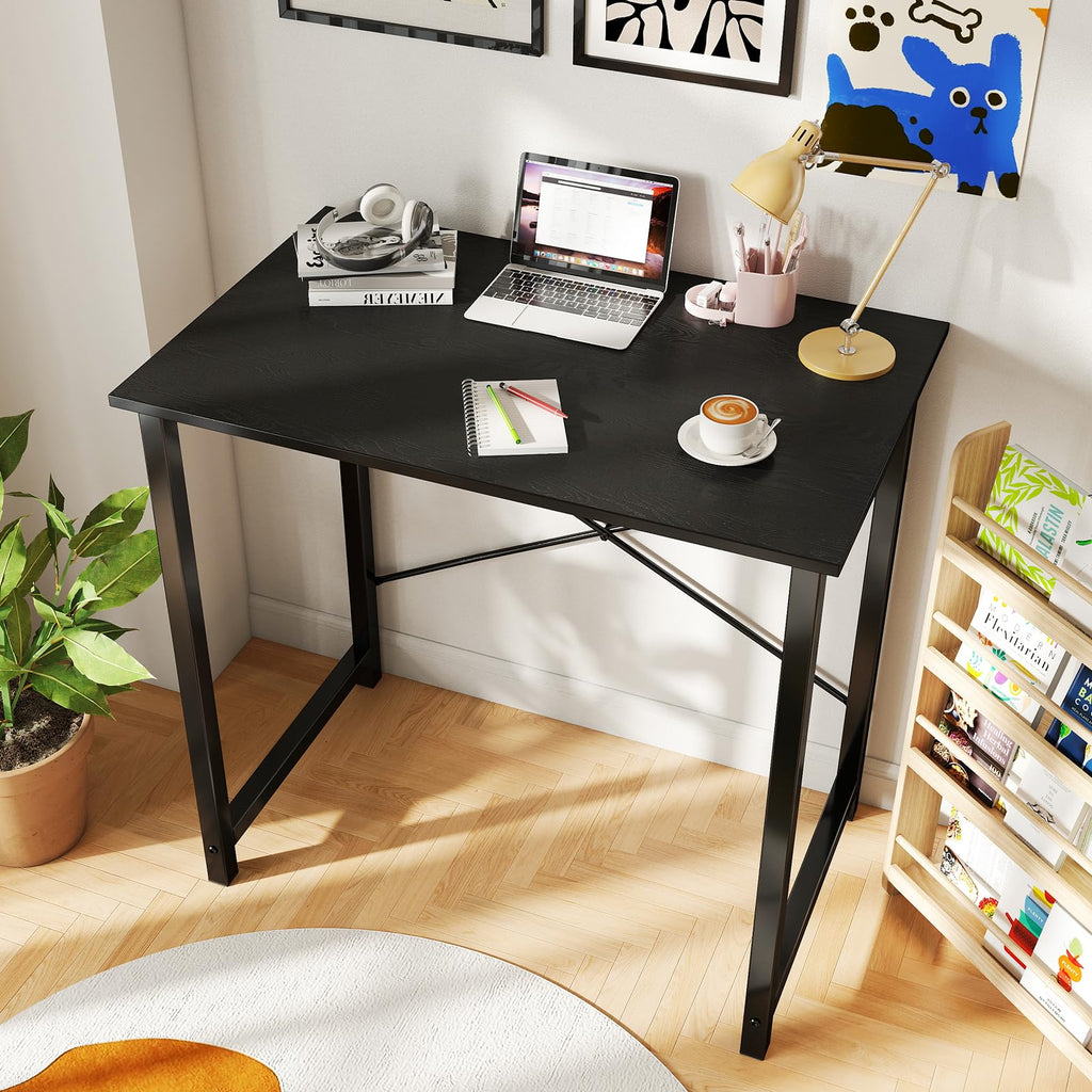 DUMOS Small Computer Desk, Gaming Desks for Home Office Bedroom