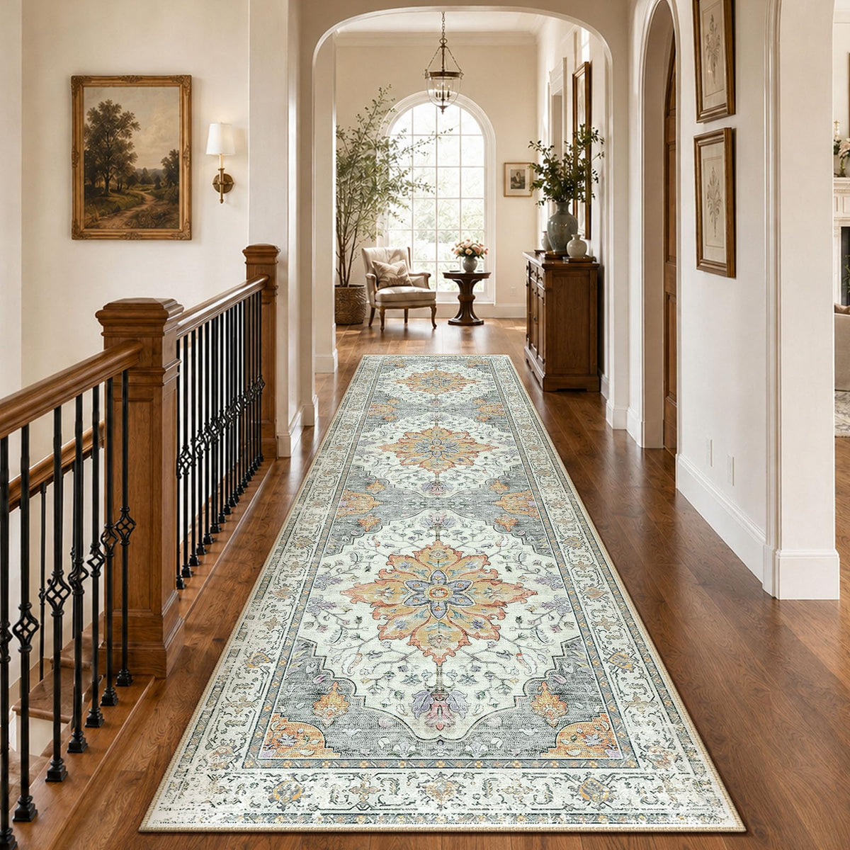 RELEANY Washable Area Rug