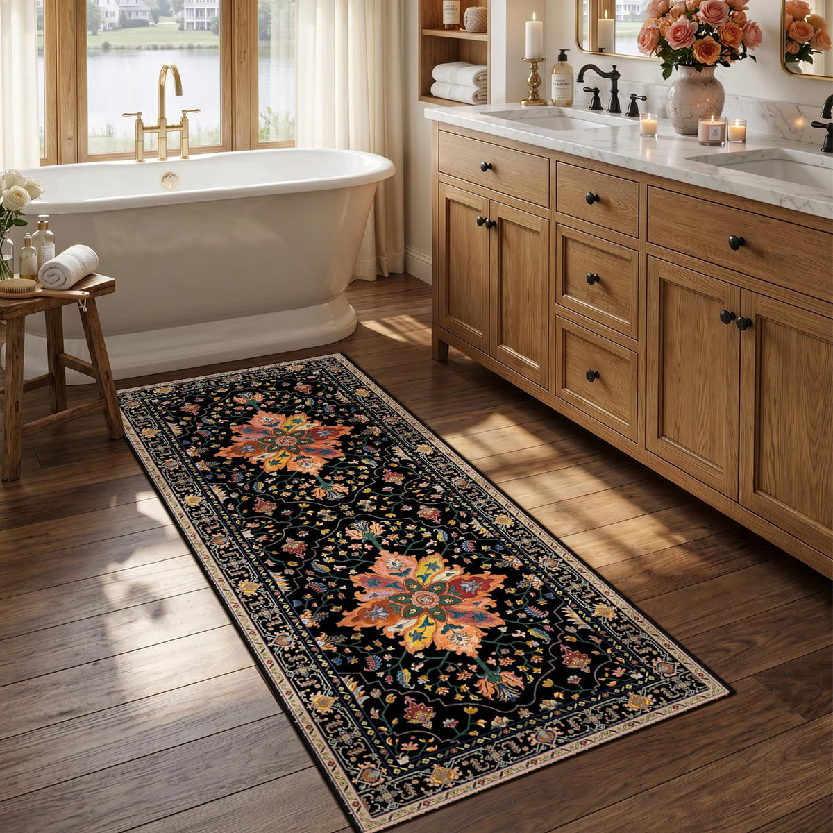 RELEANY Washable Area Rug