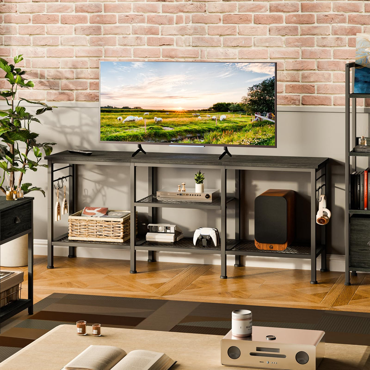 Furologee TV Stand for TVs up to 55 Inch