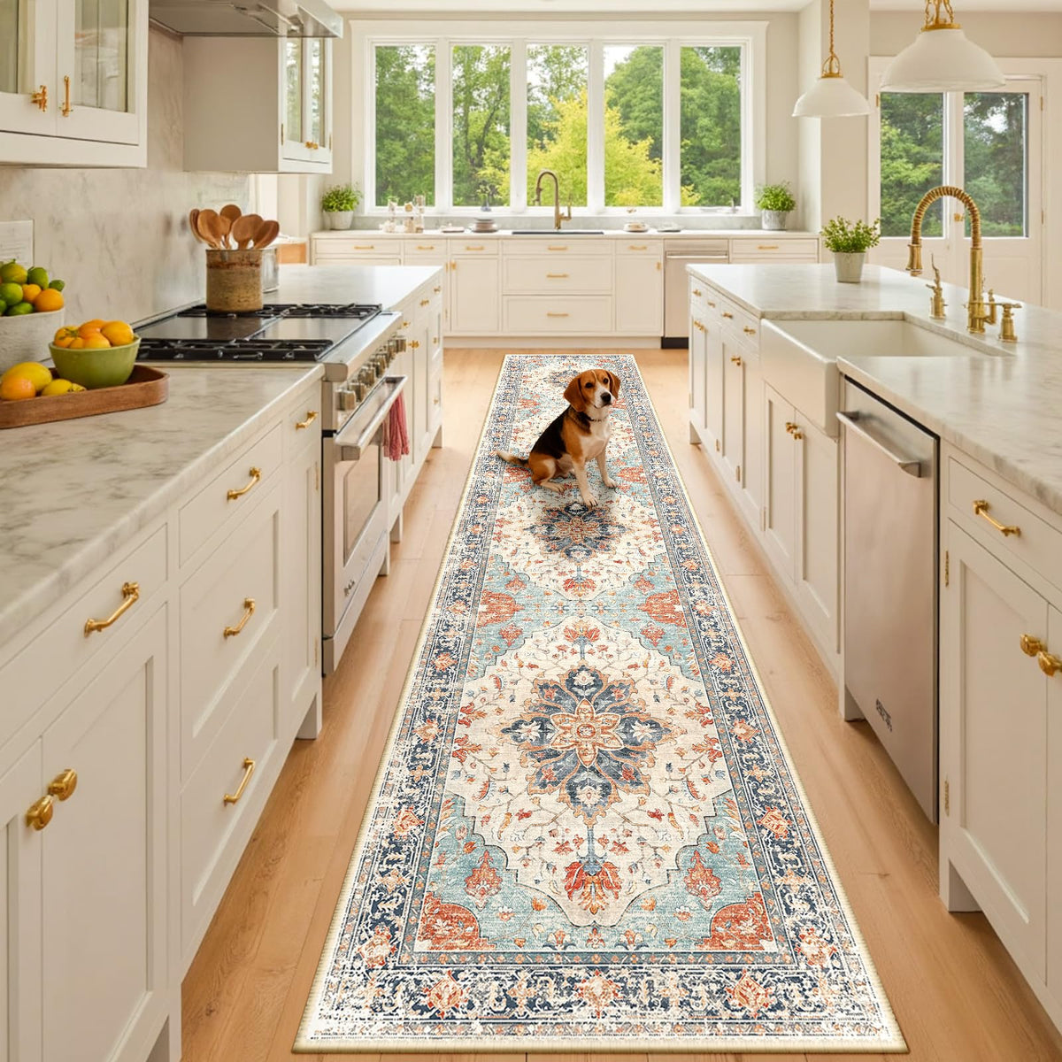 RELEANY Washable Area Rug