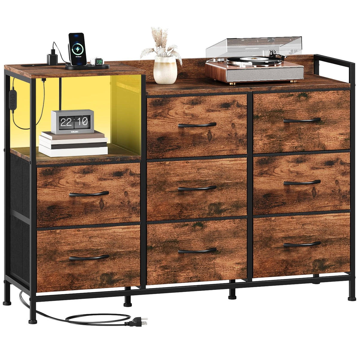 Somdot Dresser with Charging Station