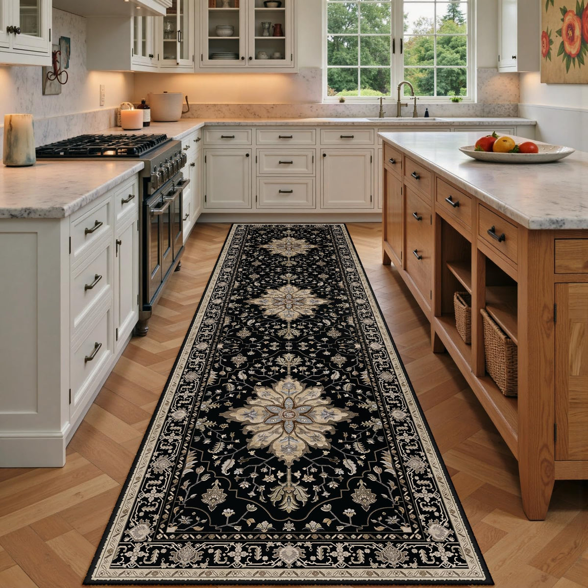 RELEANY Washable Area Rug