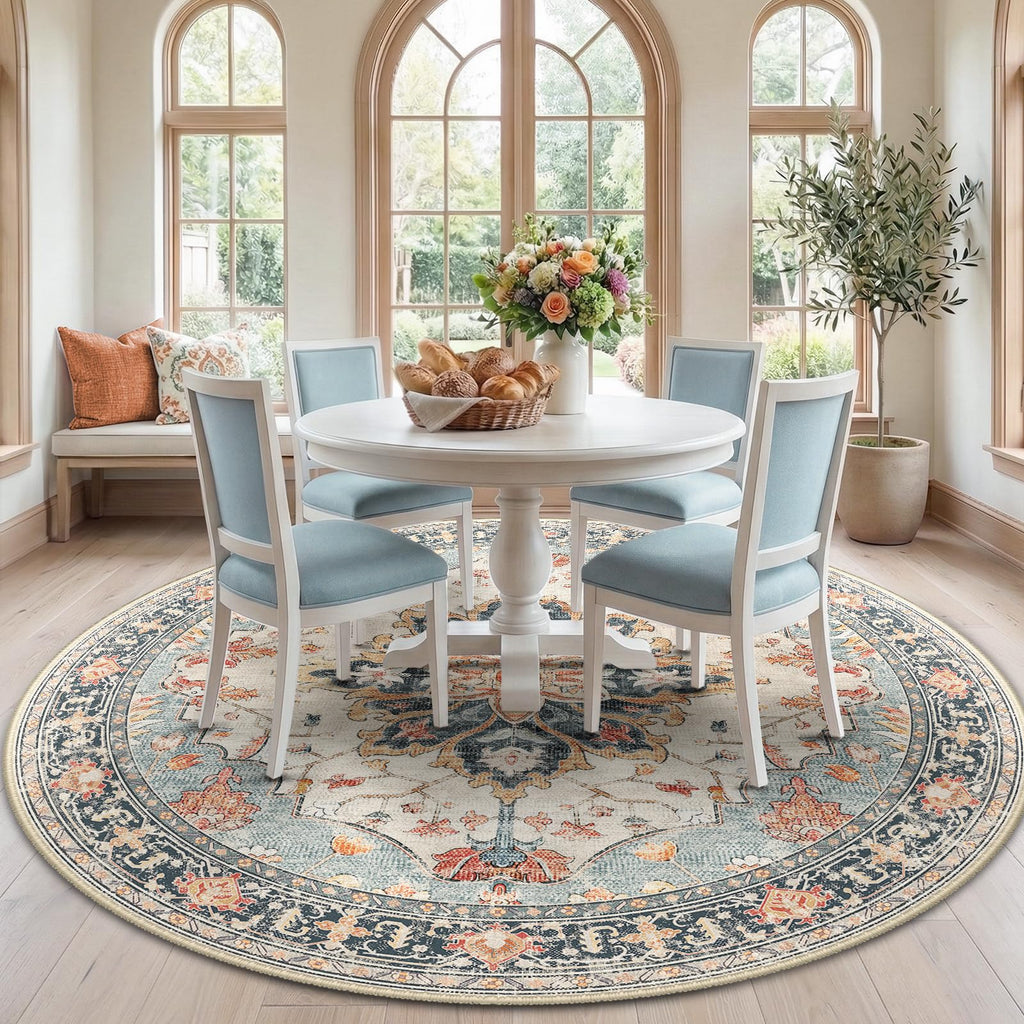 RELEANY Washable Area Rug