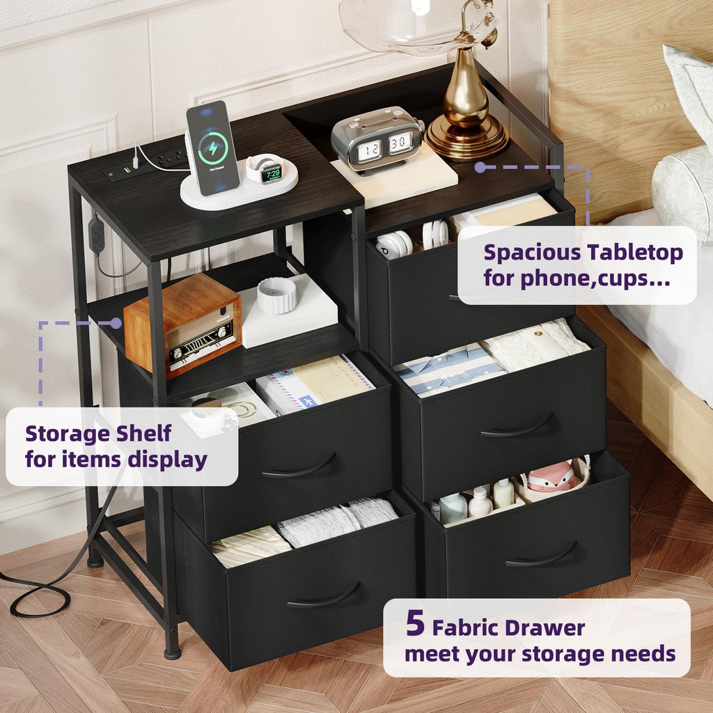 Somdot Dresser with Charging Station