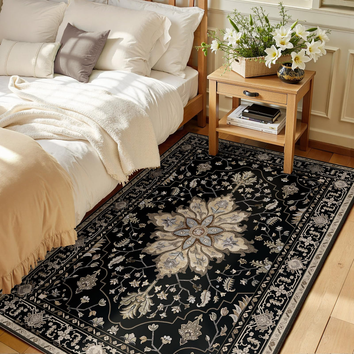 RELEANY Washable Area Rug