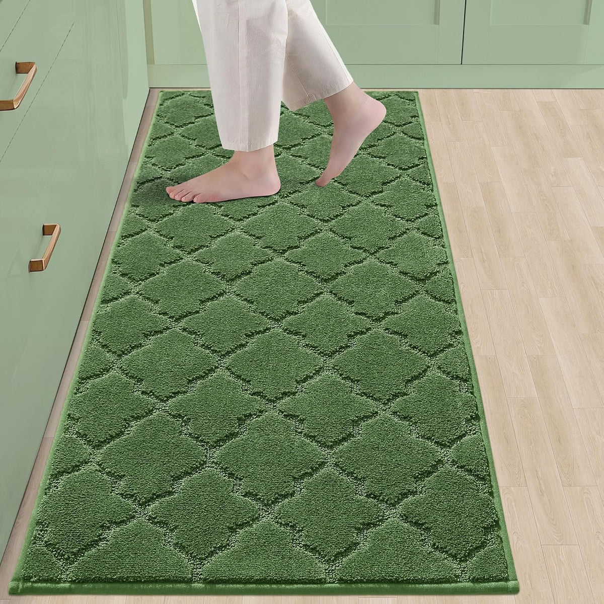 COSY HOMEER Absorbent Non-Skid Kitchen Runner Mat