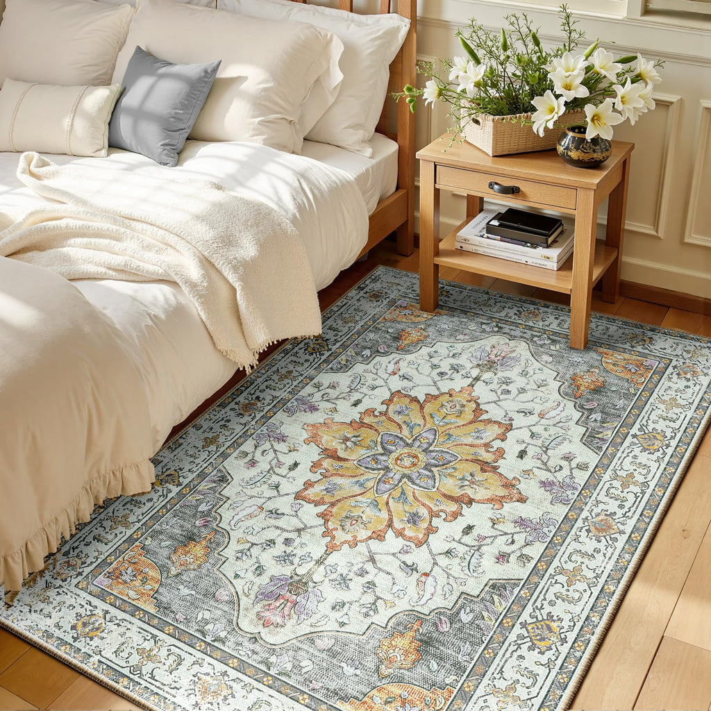 RELEANY Washable Area Rug