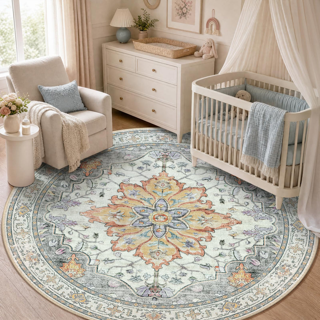 RELEANY Washable Area Rug