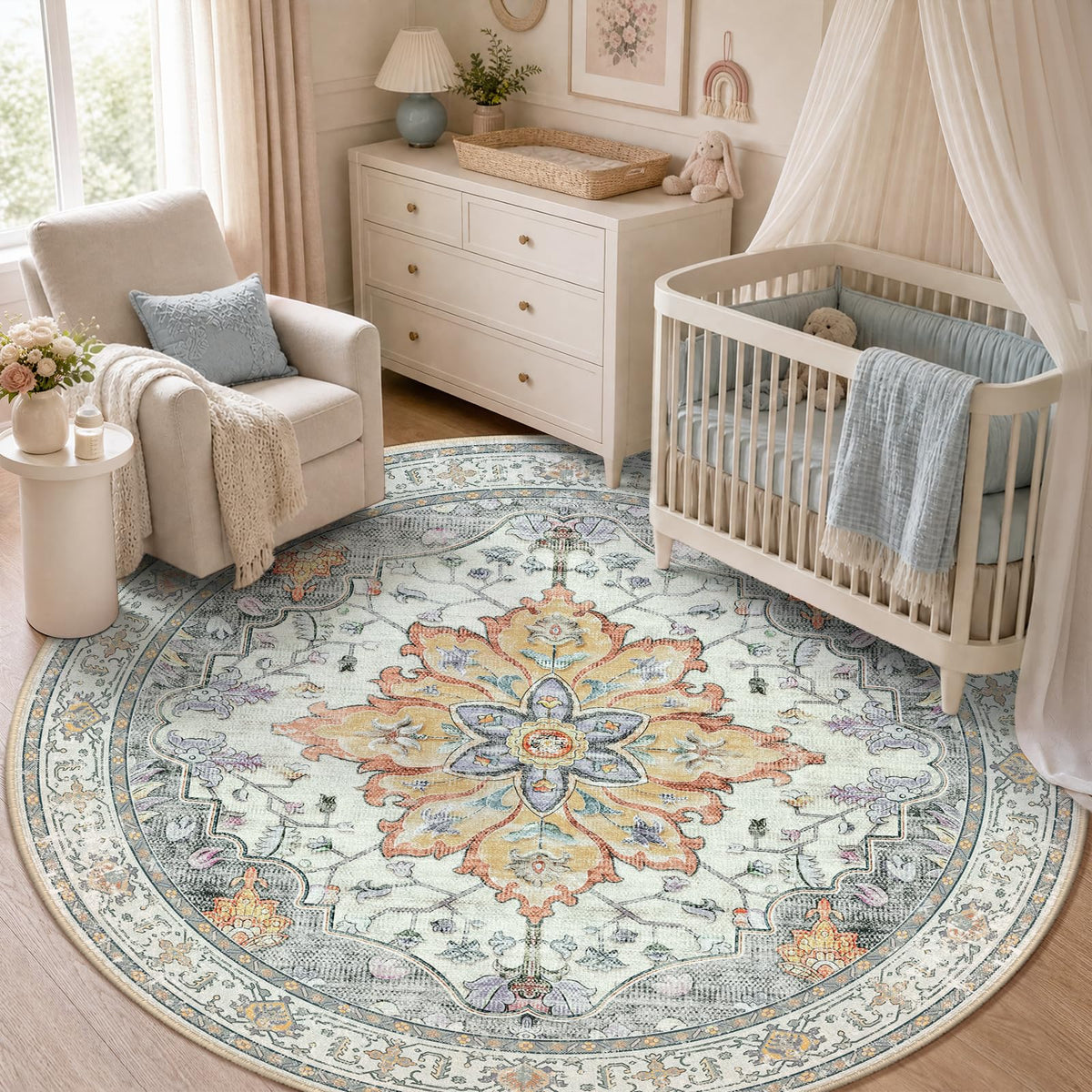 RELEANY Washable Area Rug