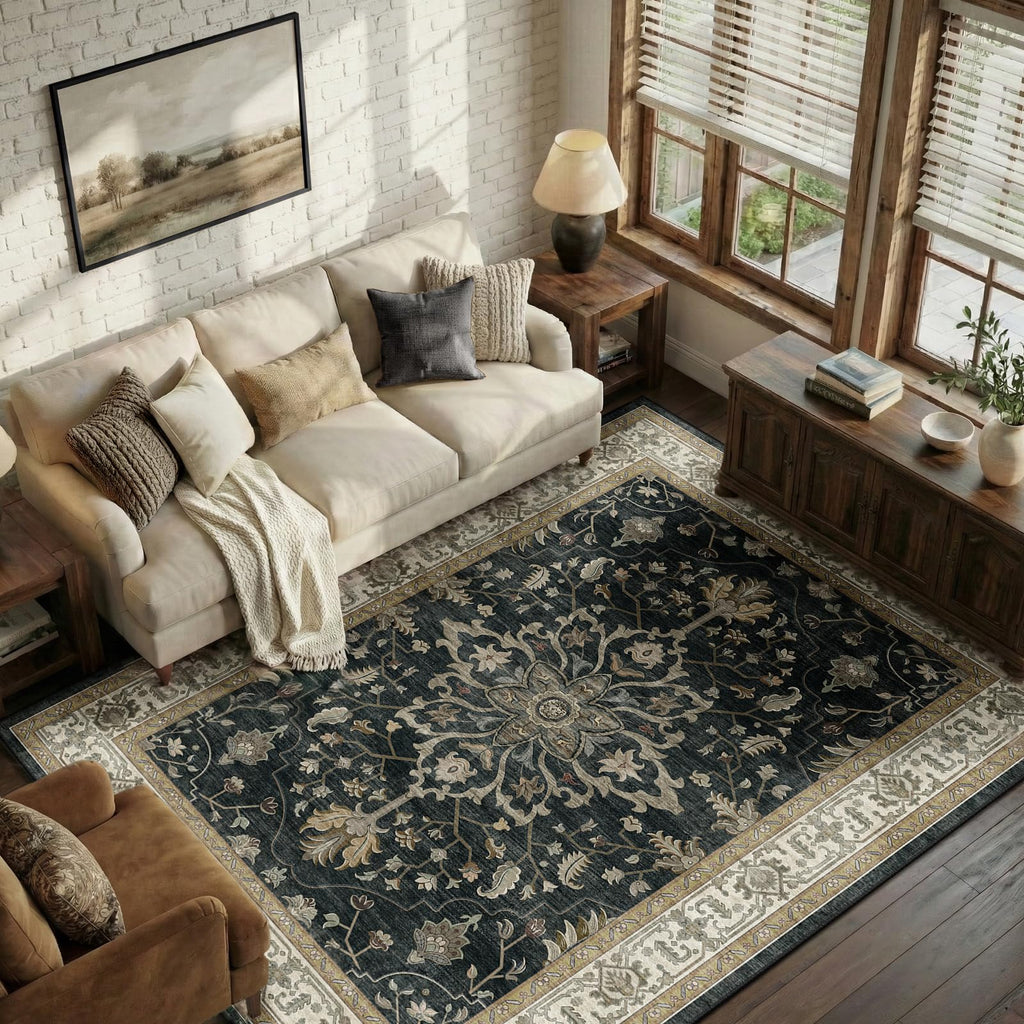 RELEANY Washable Area Rug