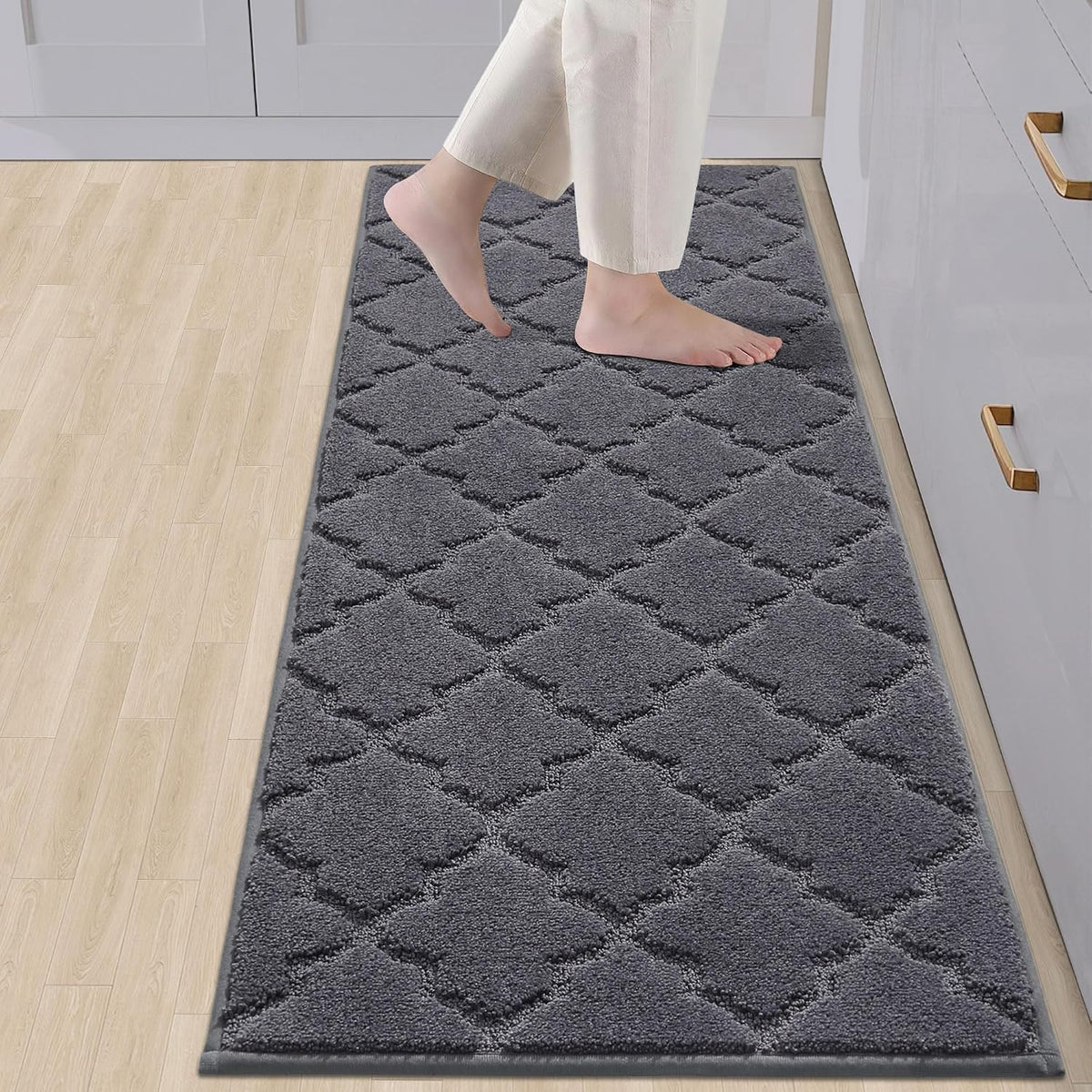 COSY HOMEER Absorbent Non-Skid Kitchen Runner Mat
