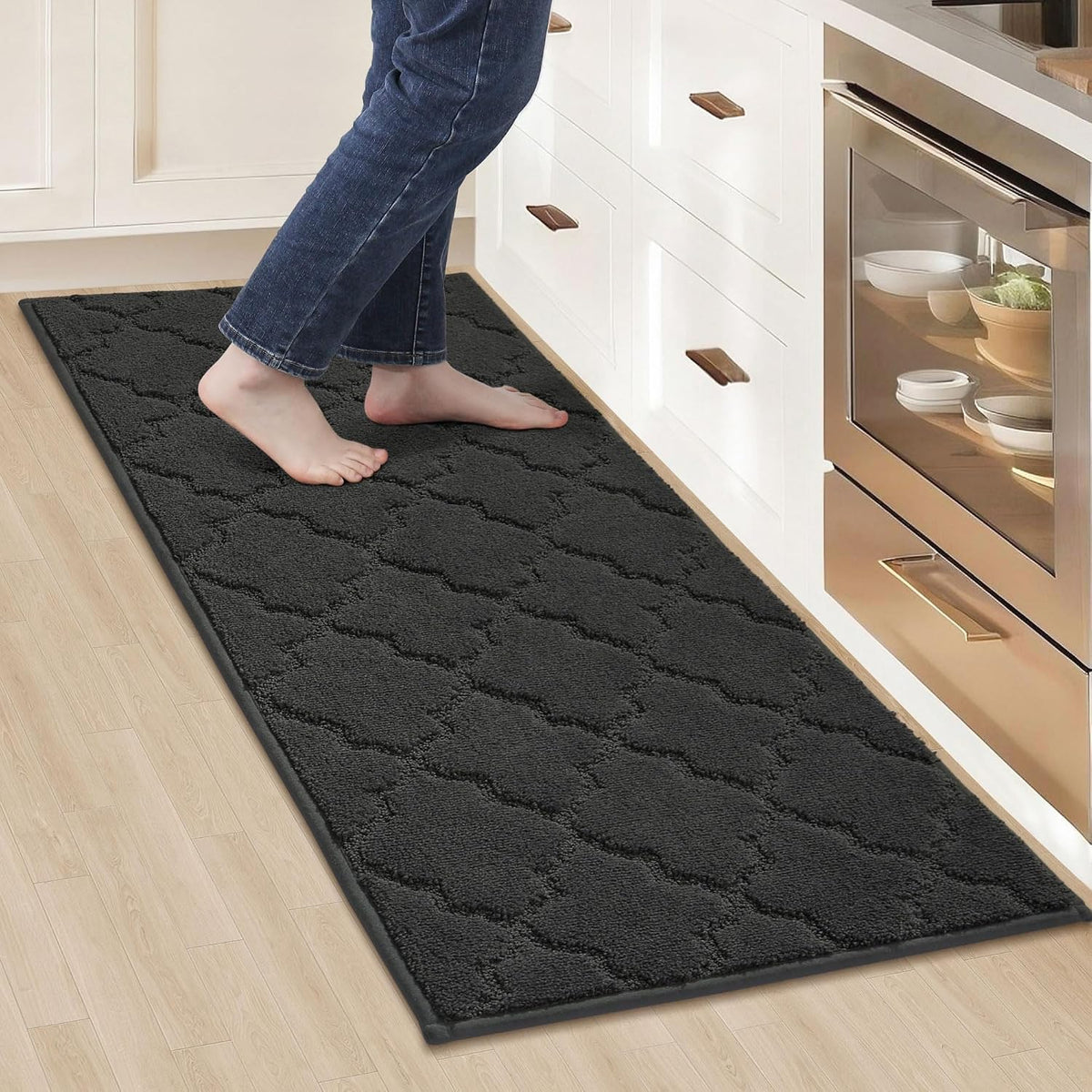 COSY HOMEER Absorbent Non-Skid Kitchen Runner Mat