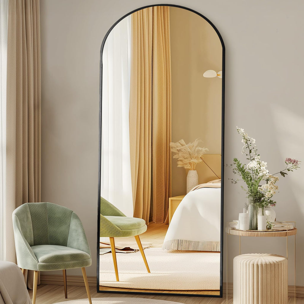 DUMOS Mirror Full Length Floor, Full Body Standing Mirror