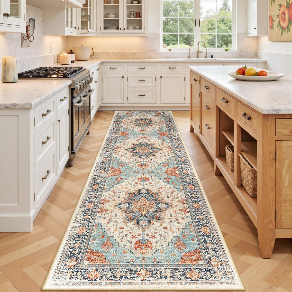 RELEANY Washable Area Rug