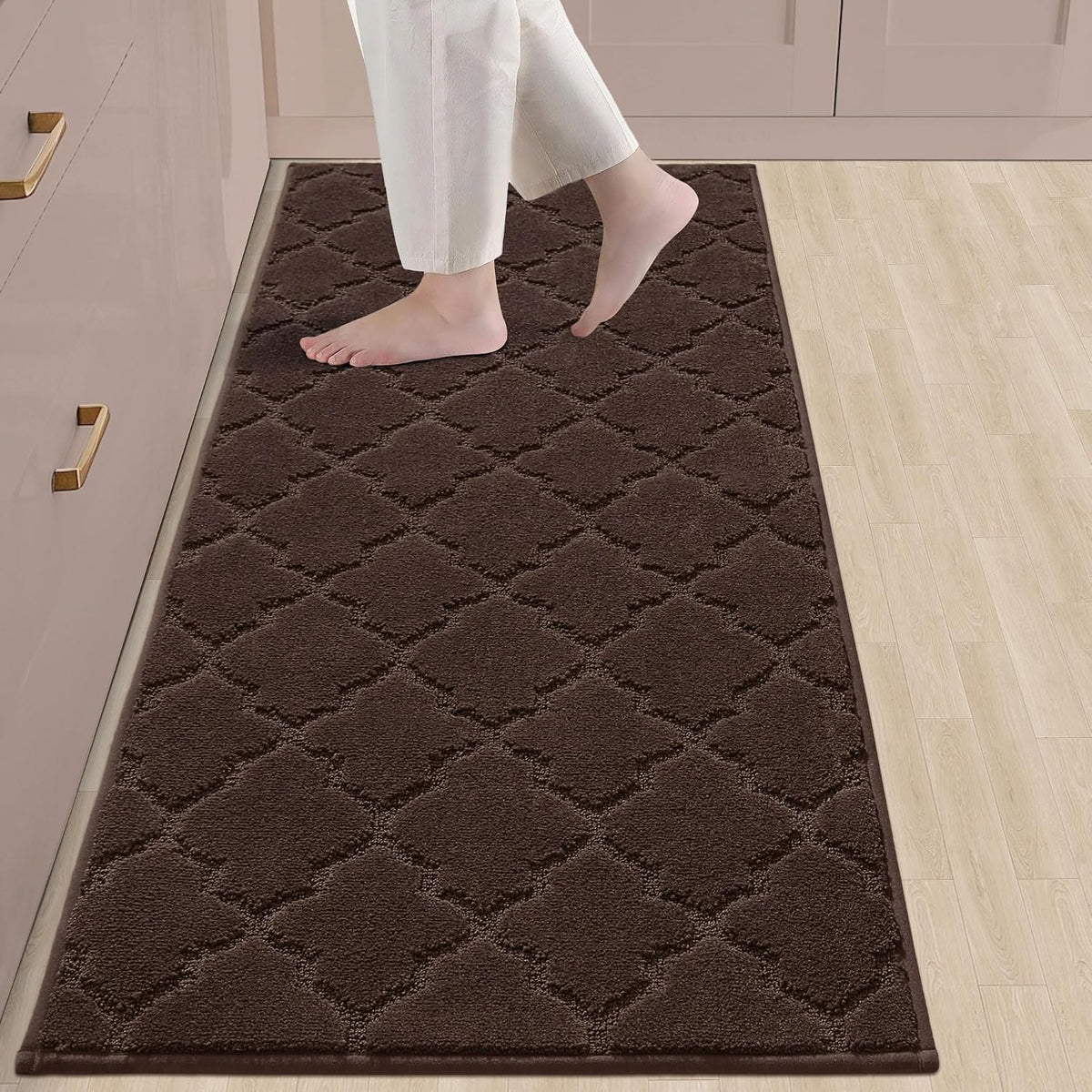 COSY HOMEER Absorbent Non-Skid Kitchen Runner Mat