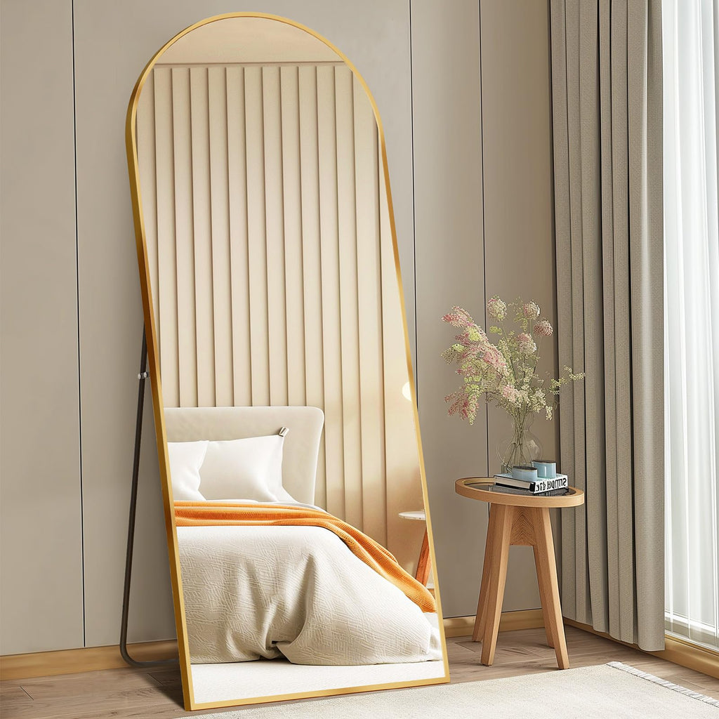 DUMOS Mirror Full Length Floor, Full Body Standing Mirror